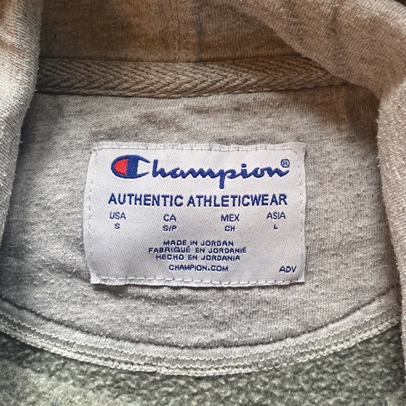 Champion army green Hoodie - Picture 2 of 2